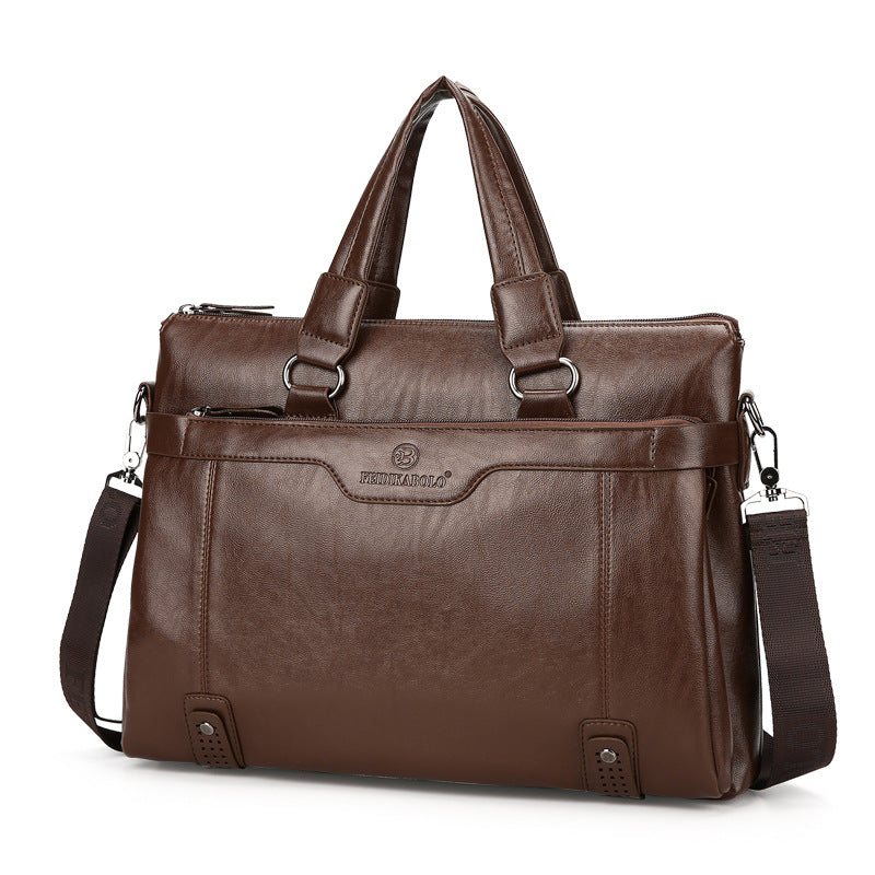 Laptop Bag Briefcase Men's Shoulder CJD
