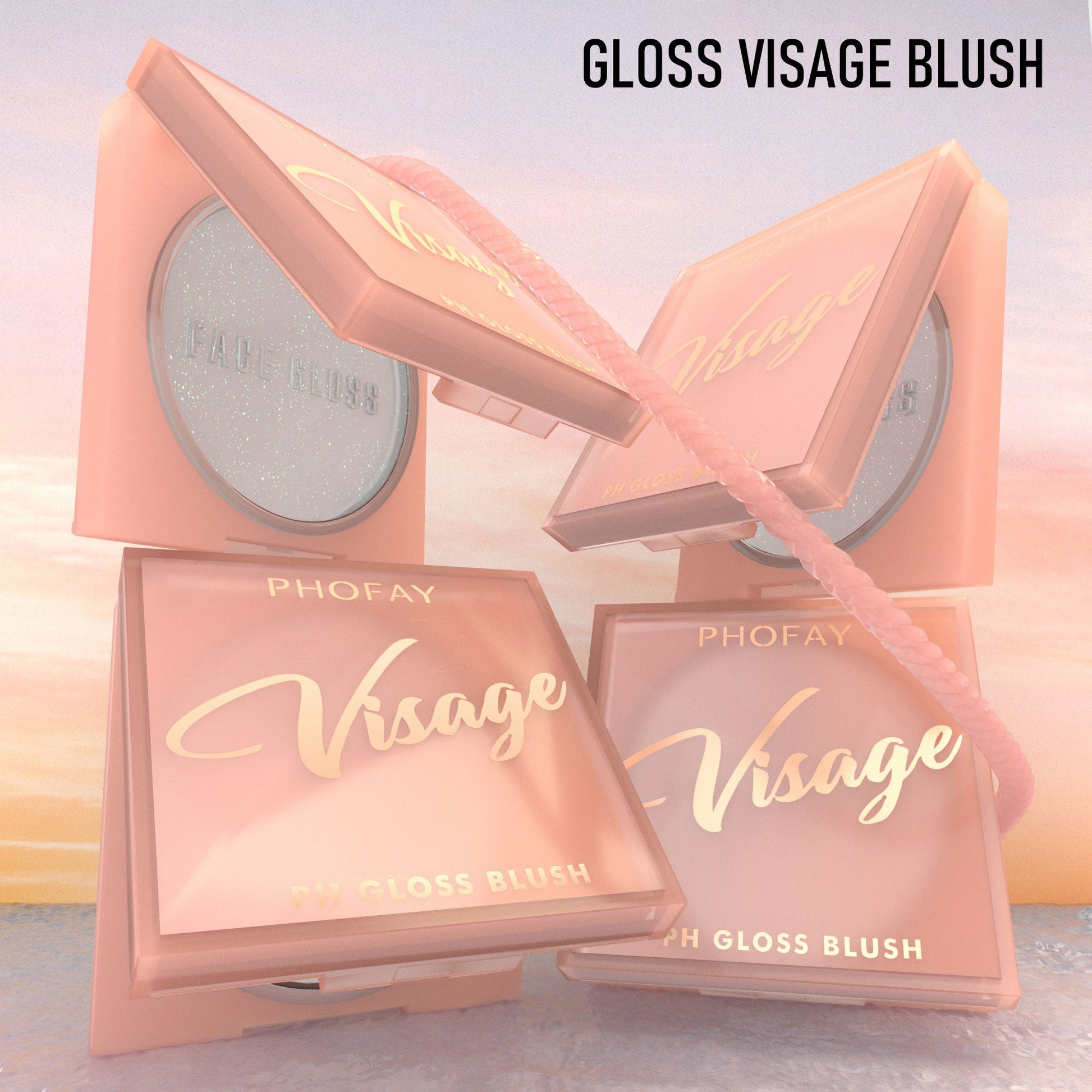 PHOFAY GLOSS VISAGE BLUSH LadyShow.Store