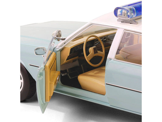 1987 Chevrolet Caprice 9C1 "US Border Patrol" Light Green with White Top "Artisan Collection" 1/18 Diecast Model Car by Greenlight LuxuryLifeWay Online Store