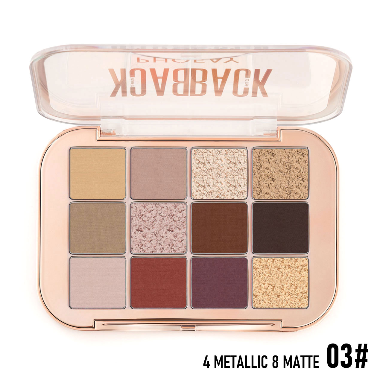 PHOFAY 12 Color Eyeshadow Palette LadyShow.Store