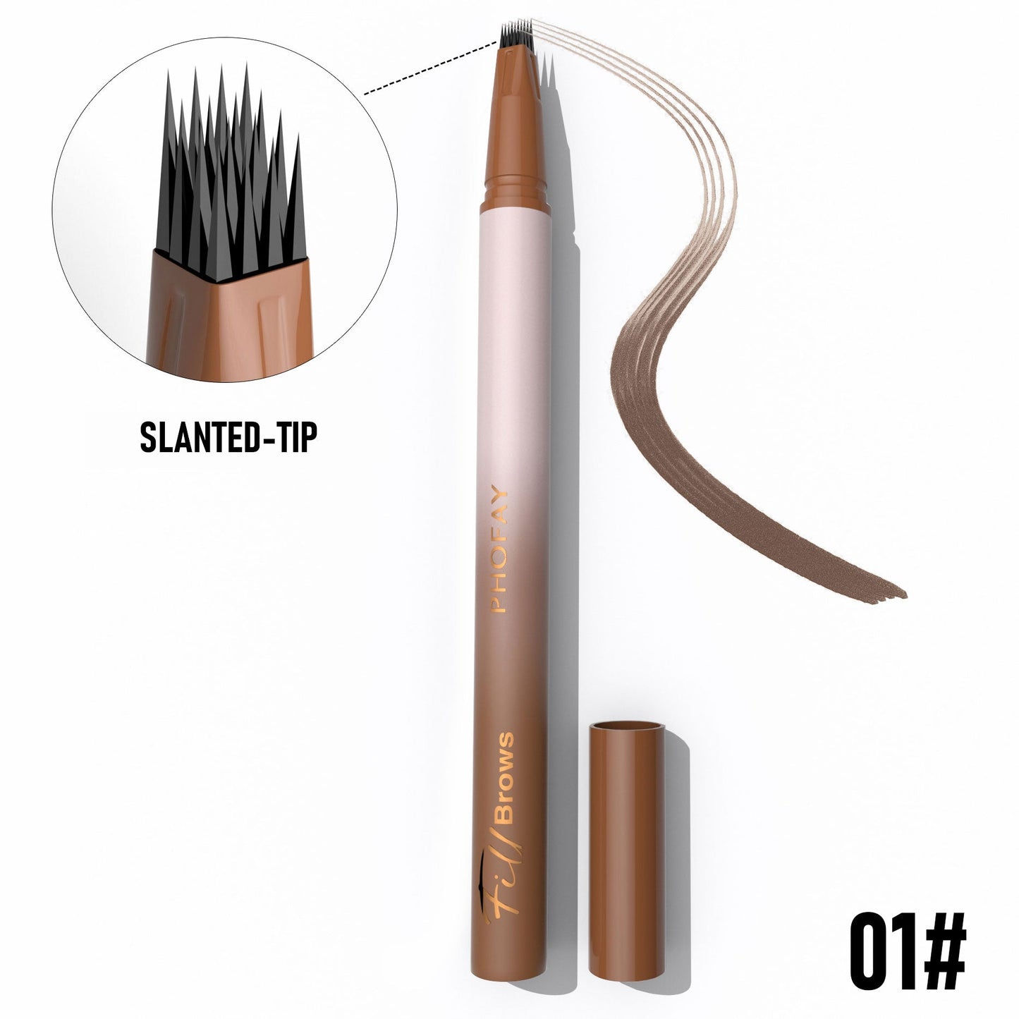 PHOFAY WATERPROOF WILD EYEBROW PENCIL LadyShow.Store