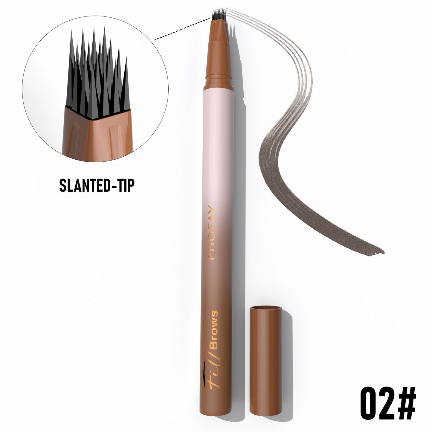 PHOFAY WATERPROOF WILD EYEBROW PENCIL LadyShow.Store
