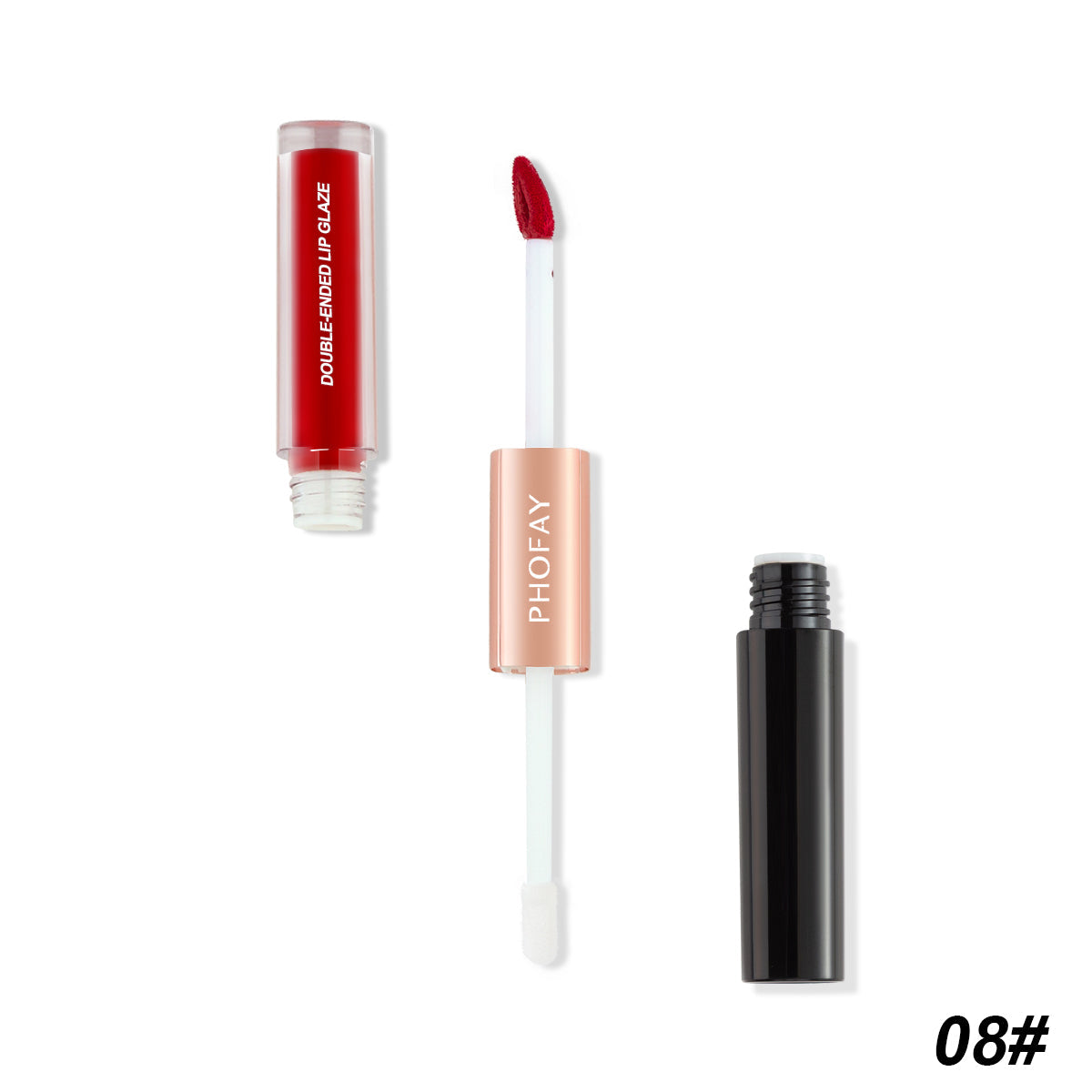 CL021 Double Head Non-stick Cup Lip Gloss LadyShow.Store