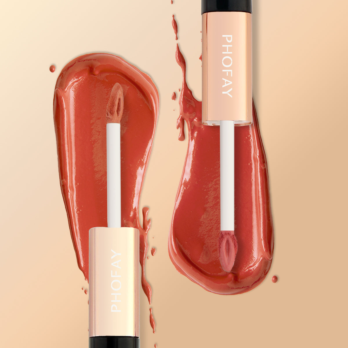 CL021 Double Head Non-stick Cup Lip Gloss LadyShow.Store