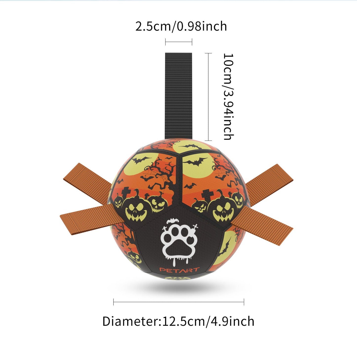 Interactive Dog Football Toy Soccer Ball Inflated Training Toy For Dogs Outdoor Border Collie Balls For Large Dogs Pet Supplies Pets Fashion