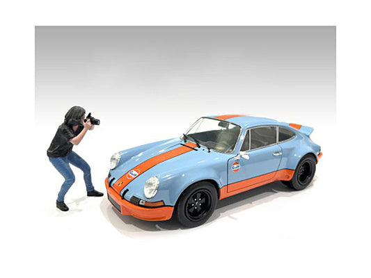 "Photographers" Figure #4 for 1/18 Scale Models by American Diorama LuxuryLifeWay Online Store