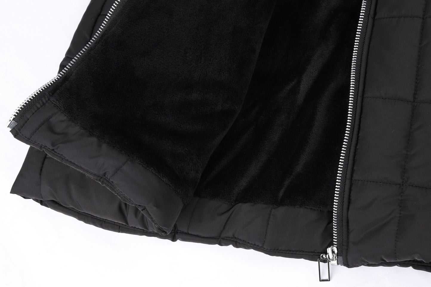 Hooded long-sleeved warm and velvet cotton jacket LuxuryLifeWay Online Store