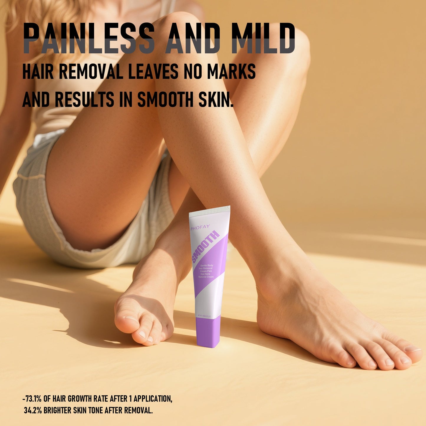 PHOFAY PAIN FREE HAIRS REMOVAL CREAM LadyShow.Store