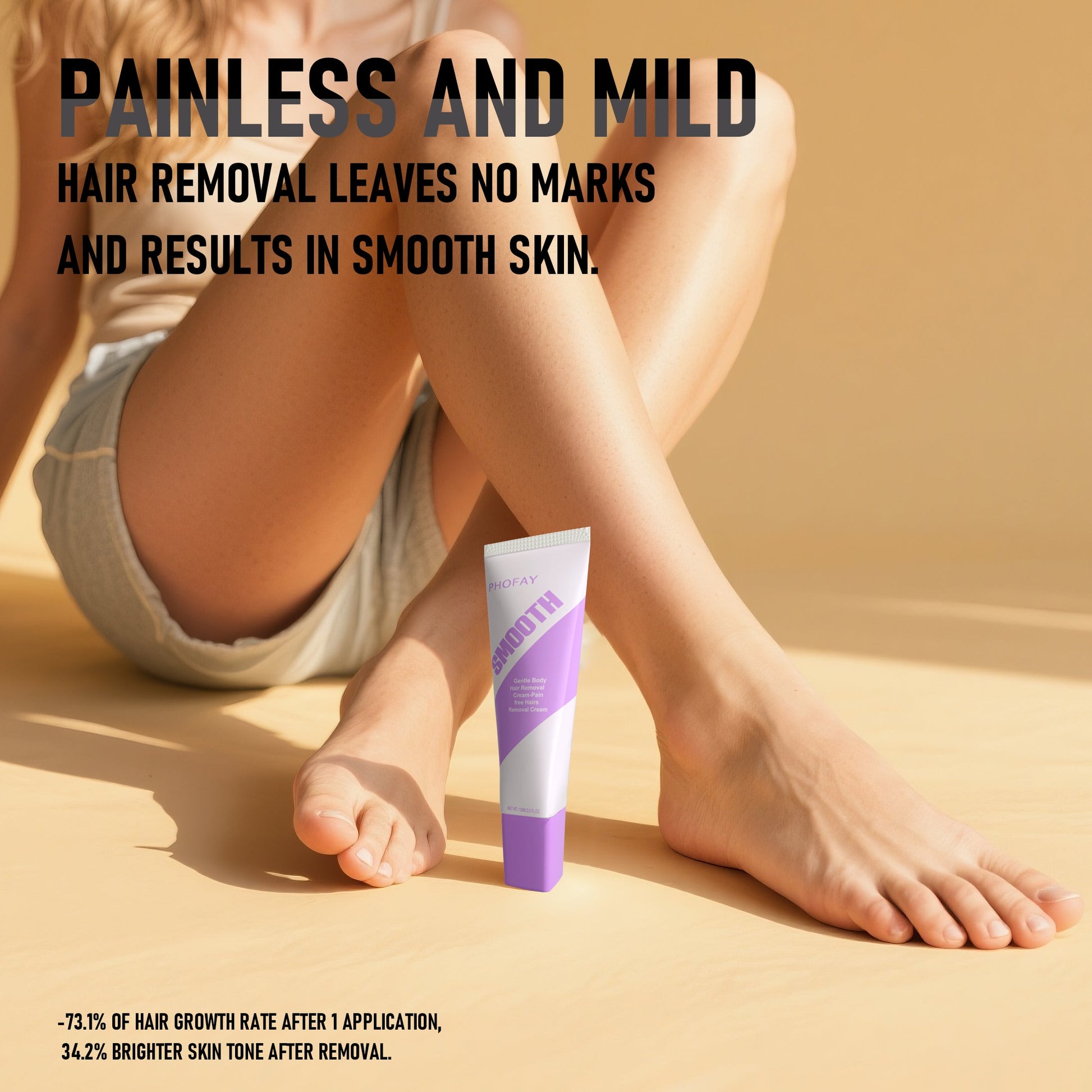 PHOFAY PAIN FREE HAIRS REMOVAL CREAM LadyShow.Store