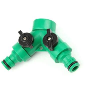 Irrigation Quick Connector Three-way Ball Valve Water Pipe Quick Connector Quick Connector Garden Connector Plastic Quick Connect