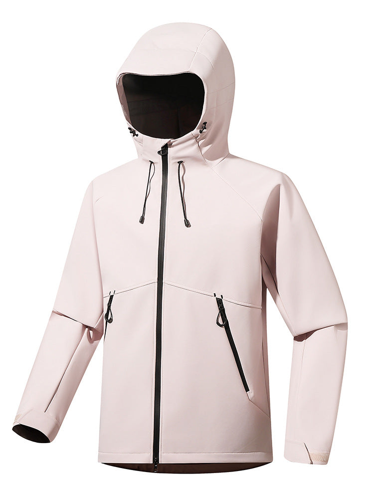 Men's Softshell Jacket 2026 New Spring And Autumn Windproof Waterproof Outdoor Sports Mountaineering Jacket Couple's Coat NorixaFashion.com