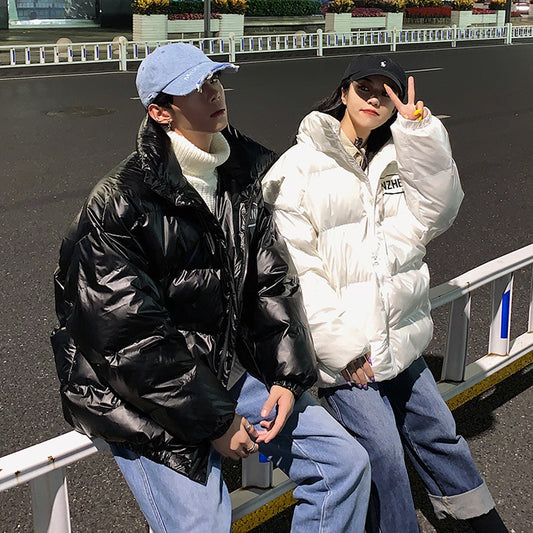 Short Cotton-Padded Coat Loose Thick Bread Clothes Korean Style Trendy Cotton-Padded Jacket CJD