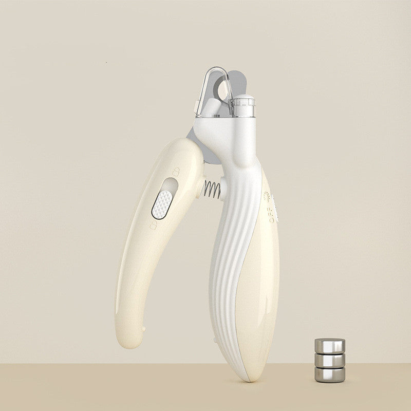 Pet Nail Clippers Dog Nail Clippers Cat Nail Clippers LED Electric Nail Grinder Pet Supplies LED Light Pet Nail Clippers Best YouTube Store
