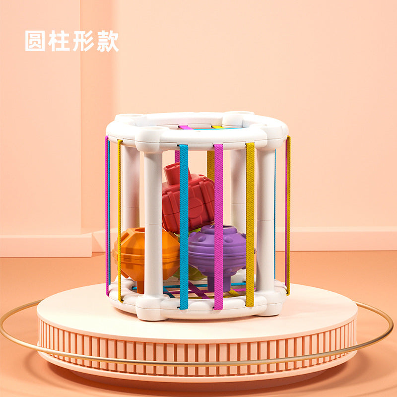 Rainbow Sensory Baby Learning Toy - Multi-Functional Cube LuxuryLifeWay Online Store