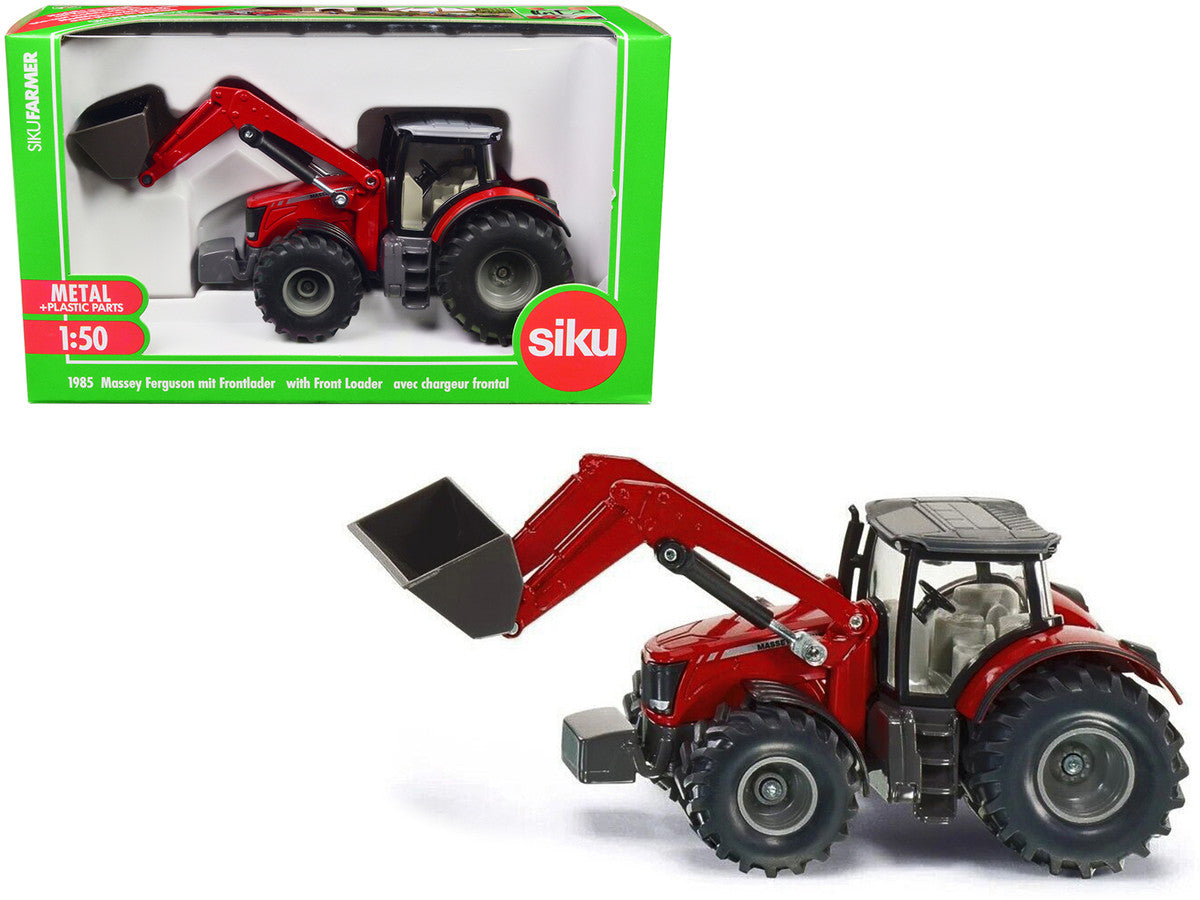 Massey Ferguson 8690 Tractor with Front Loader Red 1/50 Diecast Model by Siku LuxuryLifeWay Online Store