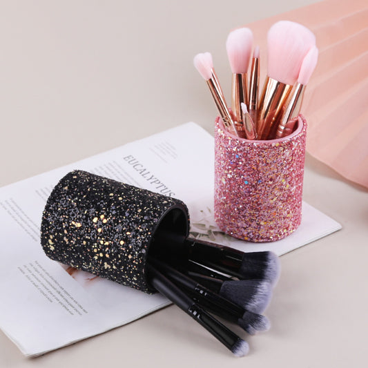 Beauty Eyebrow Pencil Storage Container Nail Salon Dust-proof Makeup Brush CJD