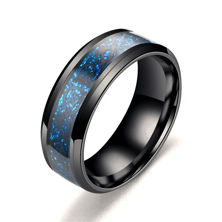 Stainless steel dragon pattern ring LadyShow.Store