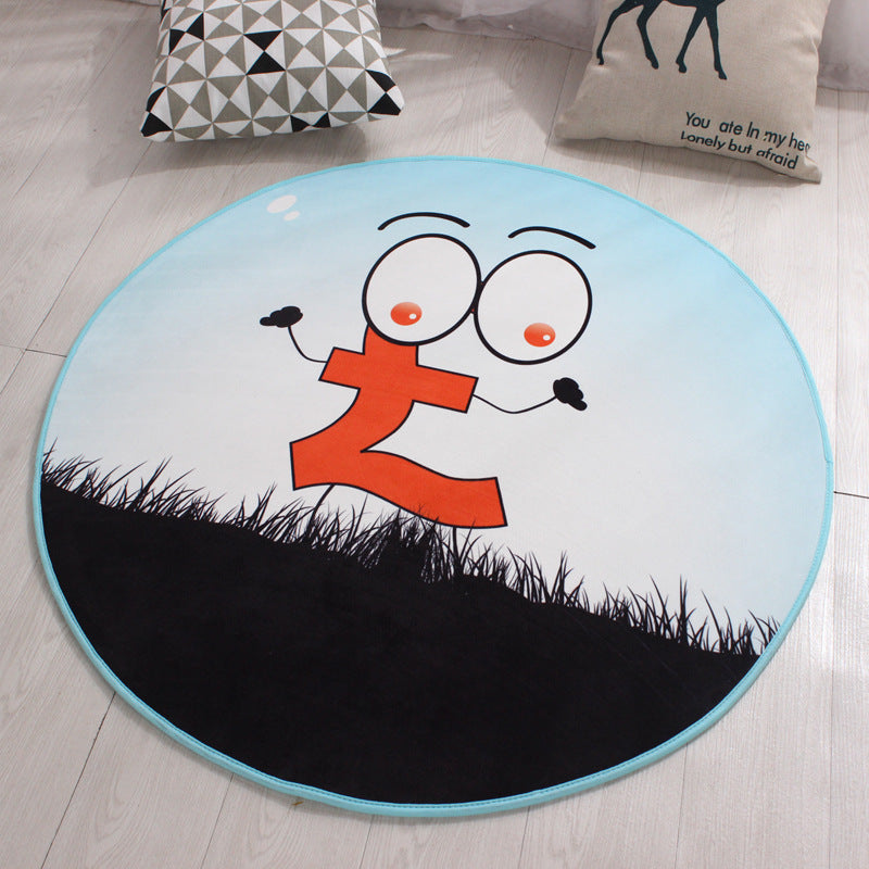 Round Door Mat