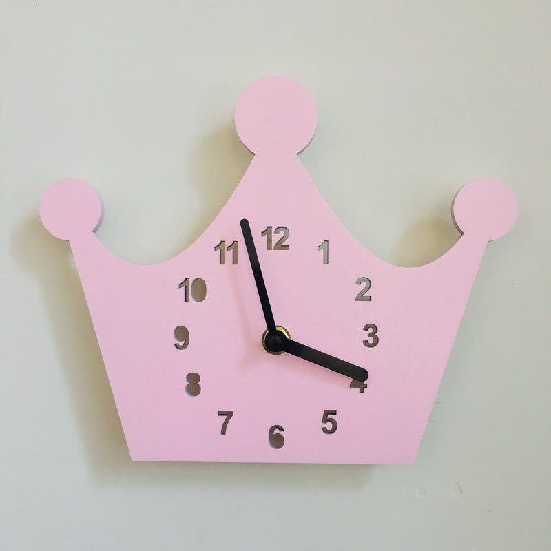 Creative Nursery Wall Clock PearlNestDecor.com