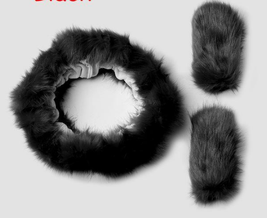 Car Steering Wheel Cover, Pure Wool Plush Design Pi-Mart