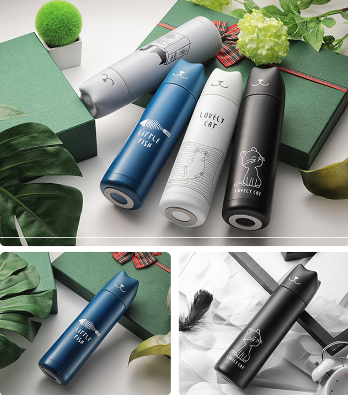 Stainless Steel Insulated Large Capacity Water Bottle LadyShow.Store