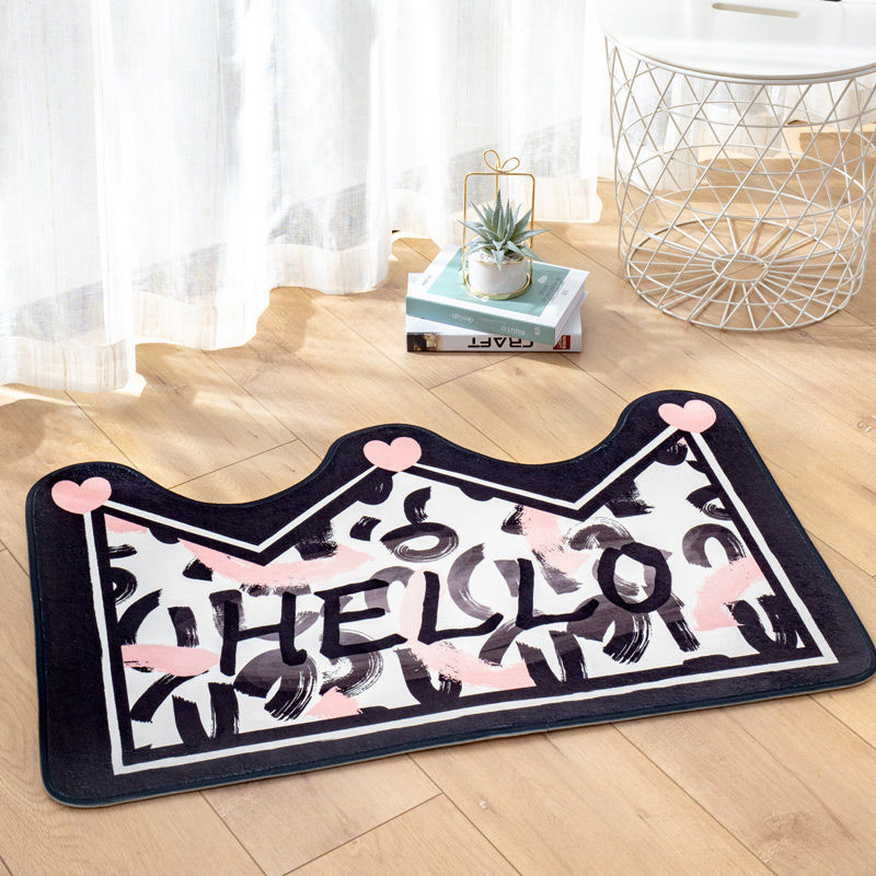 Cartoon Household Bathroom Floor Mat Bathroom Non-slip Absorbent