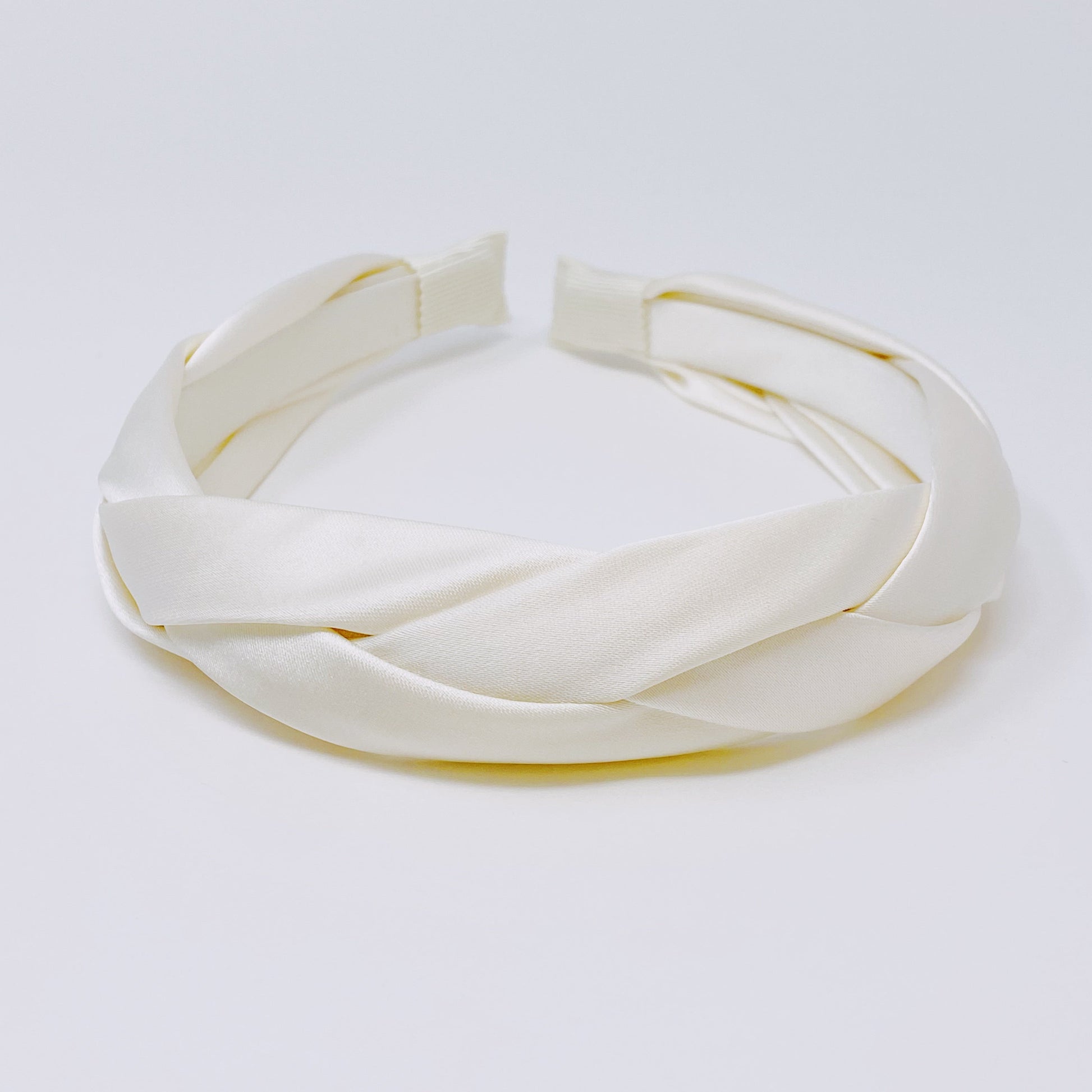 Satin Silk Braid Headband LadyShow.Store