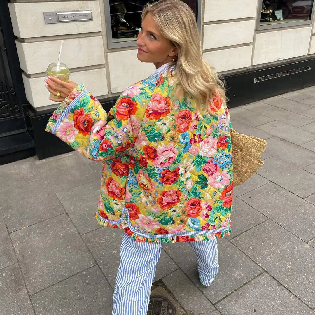 Floral Patchwork Jacket