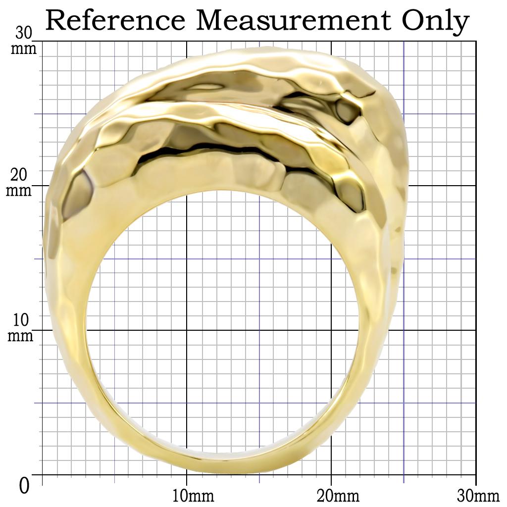 1W036 - Gold Brass Ring with No Stone LuxuryLifeWay Online Store