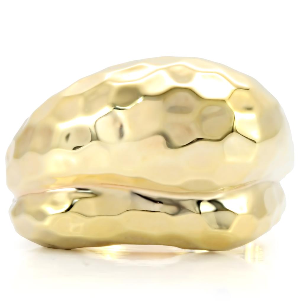 1W036 - Gold Brass Ring with No Stone LuxuryLifeWay Online Store