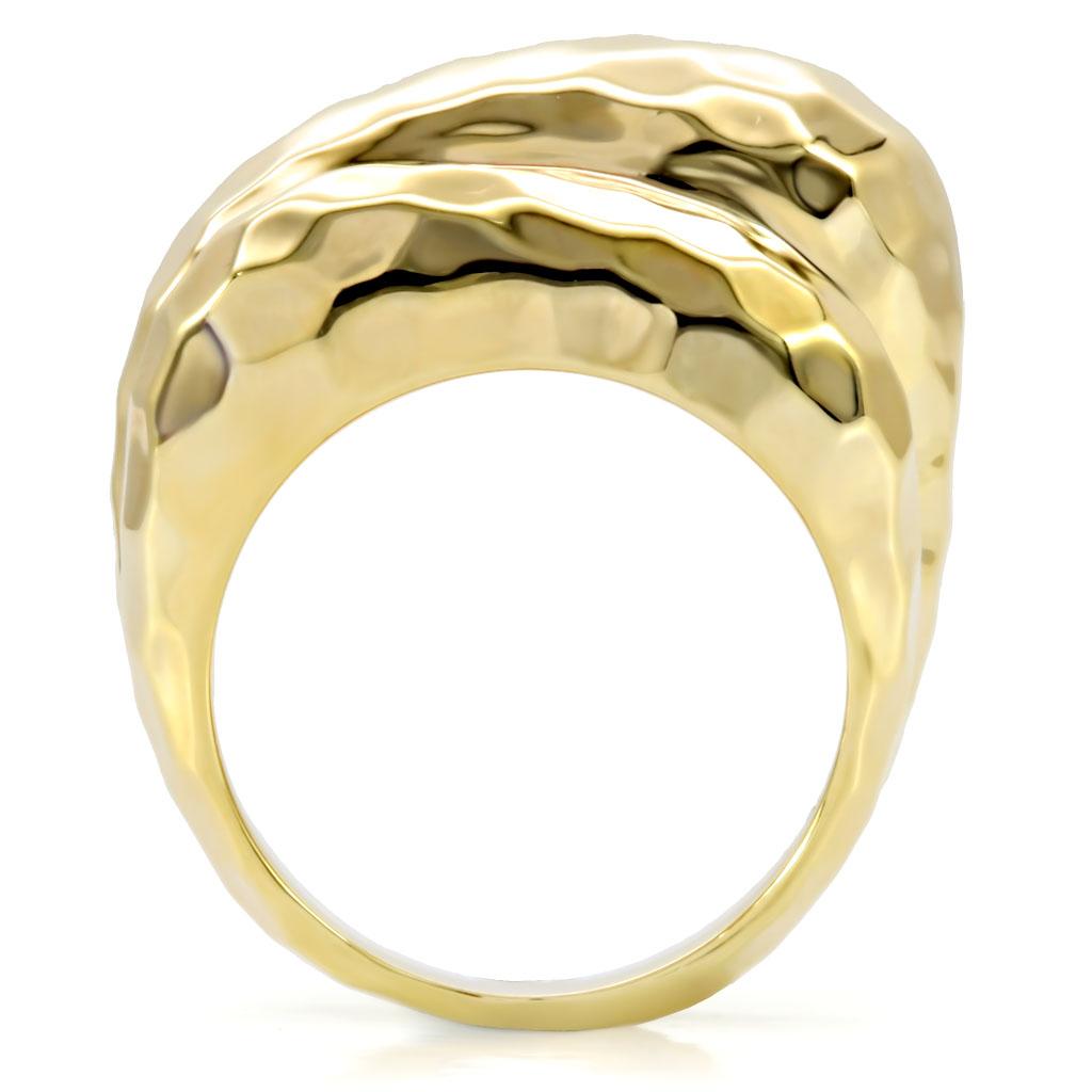 1W036 - Gold Brass Ring with No Stone LuxuryLifeWay Online Store
