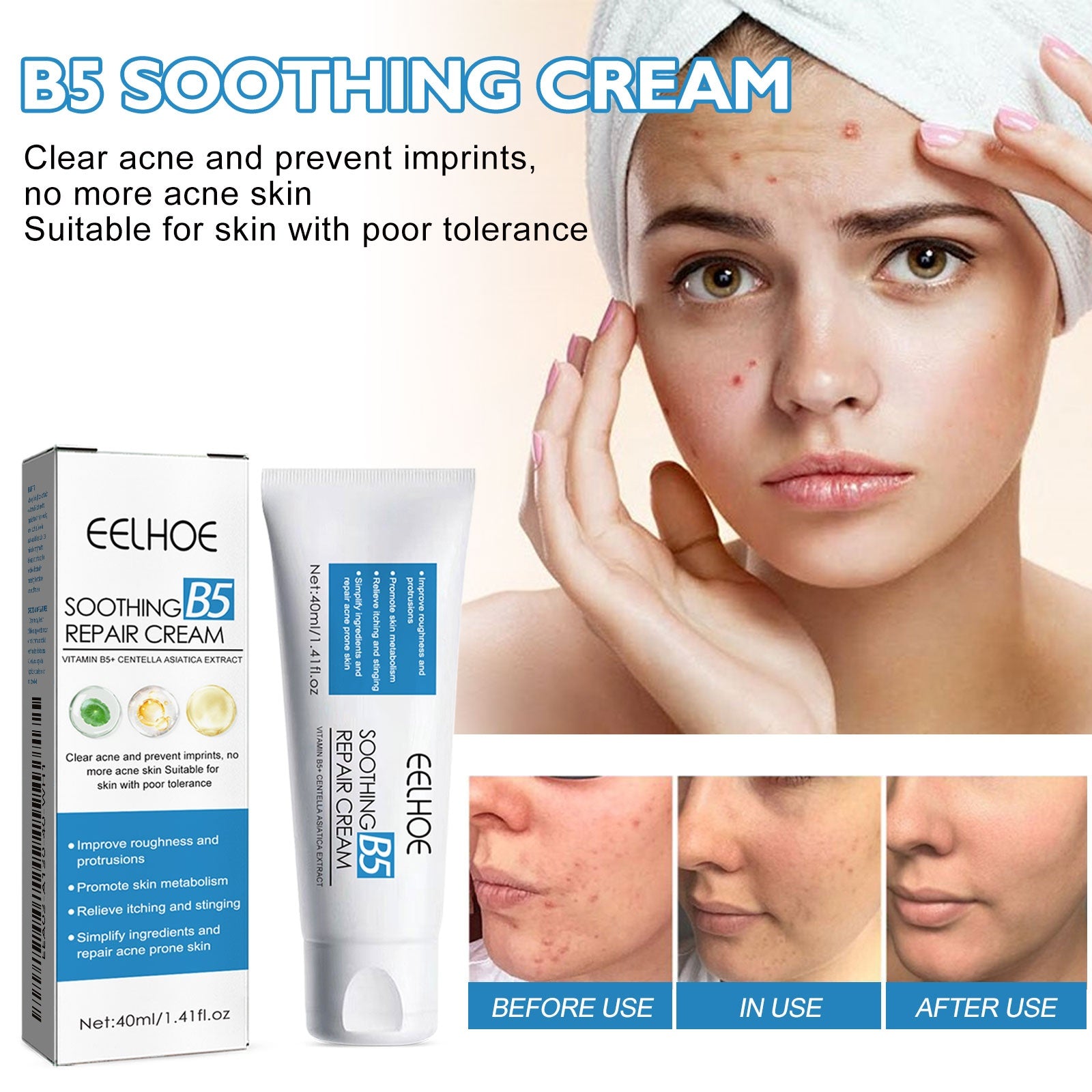 B5 Soothing Repair Cream 40ml Tri Light Beauty