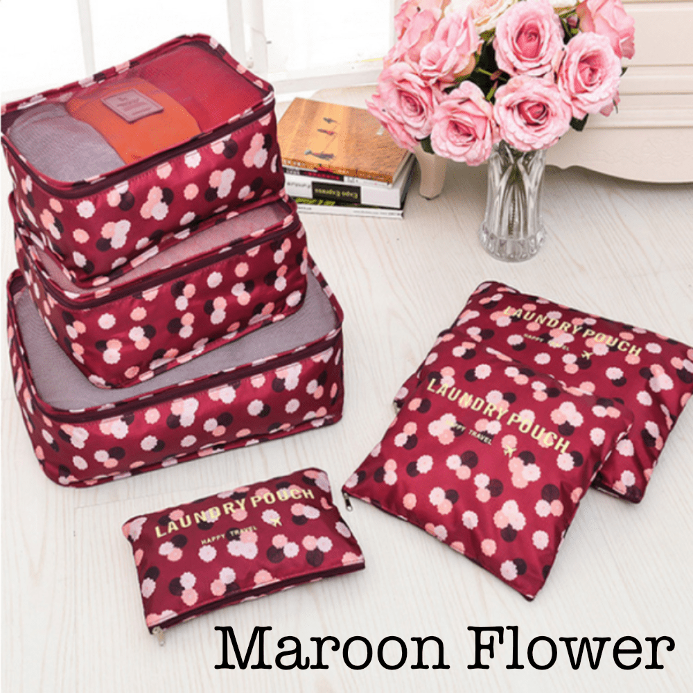 6 Piece Travel Organizer LuxuryLifeWay Online Store