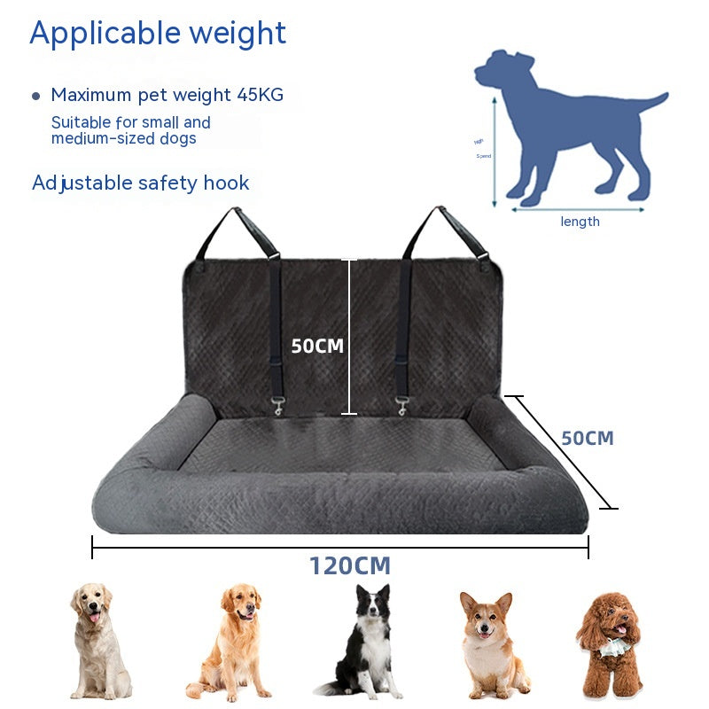Car Pet Pad Removable And Washable Kennel