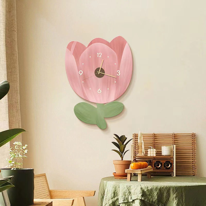 Wall Clock Guest Restaurant Simple Creative PearlNestDecor.com