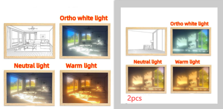 Illuminated Picture LED PearlNestDecor.com