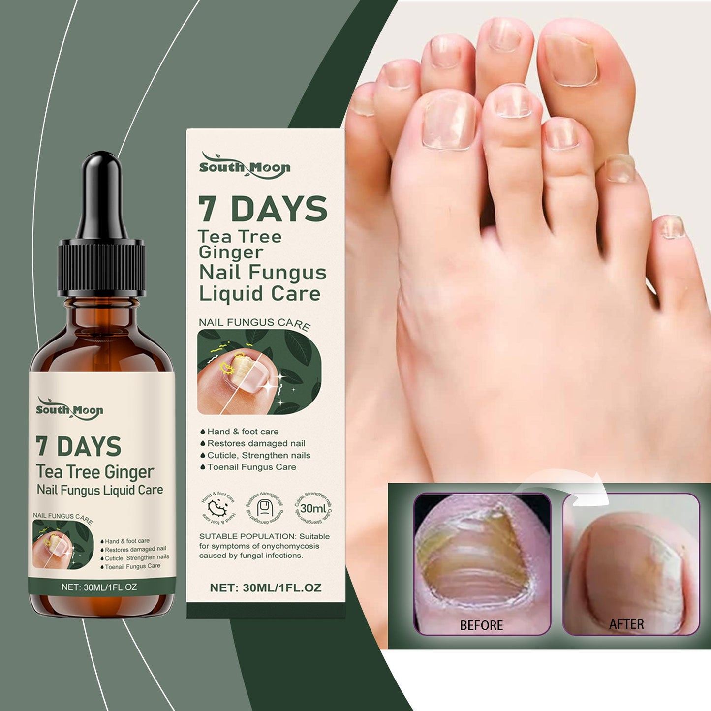 Nail Cleansing & Care Serum 30ml Tri Light Beauty
