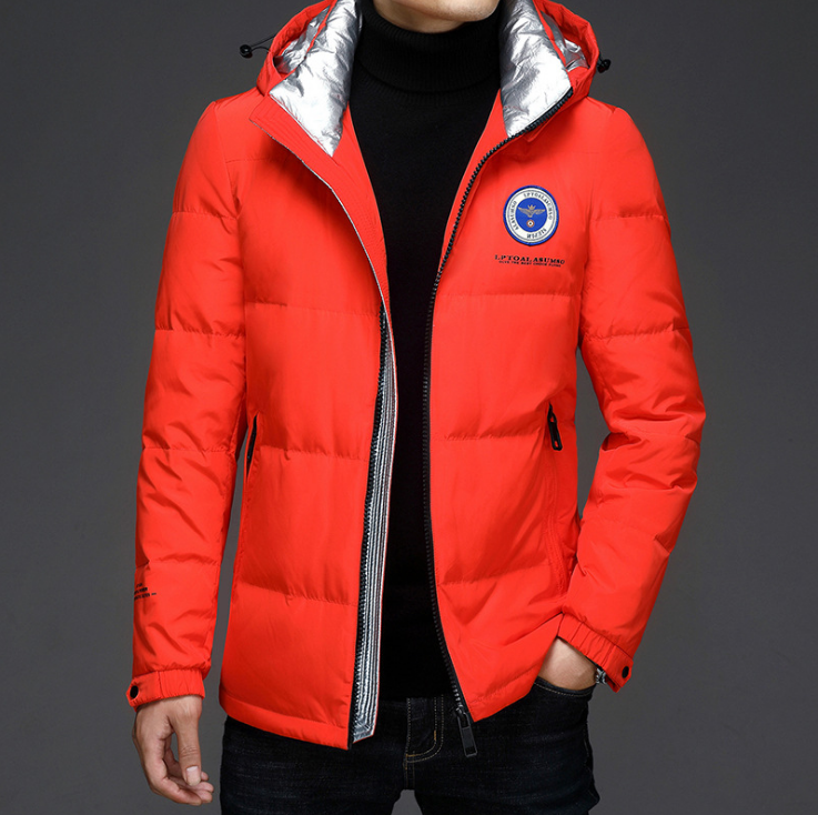 Winter Hooded Down Jacket for Men - Warm and Cold Proof Pi-Mart