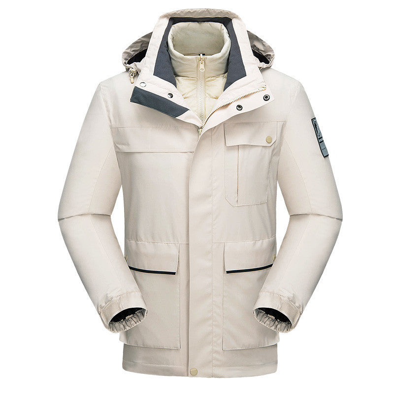 Men's and Women's Outdoor 3-in-1 Jacket for Sports Pi-Mart
