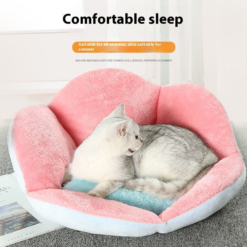 Internet Celebrity Dog's Paw Cat Nest Dog Bed Four Seasons Universal Pet Warm Pets Fashion