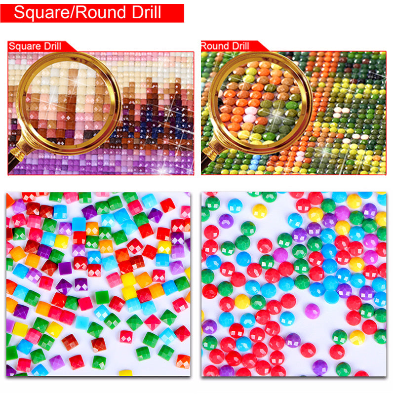 Diamond Embroidery Mosaic Diamond Wall Sticker Home Decor PearlNestDecor.com