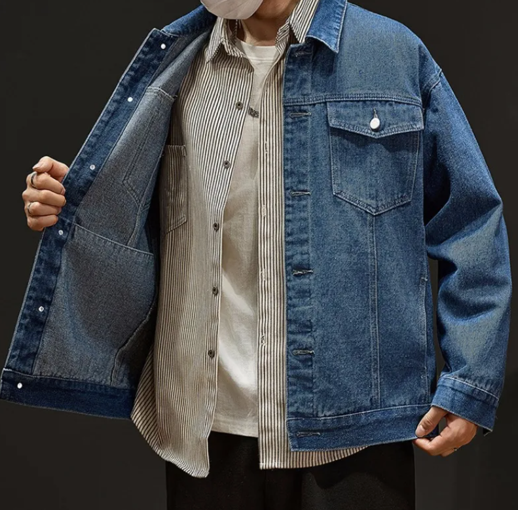 Classic Men's Denim Jacket Pi-Mart