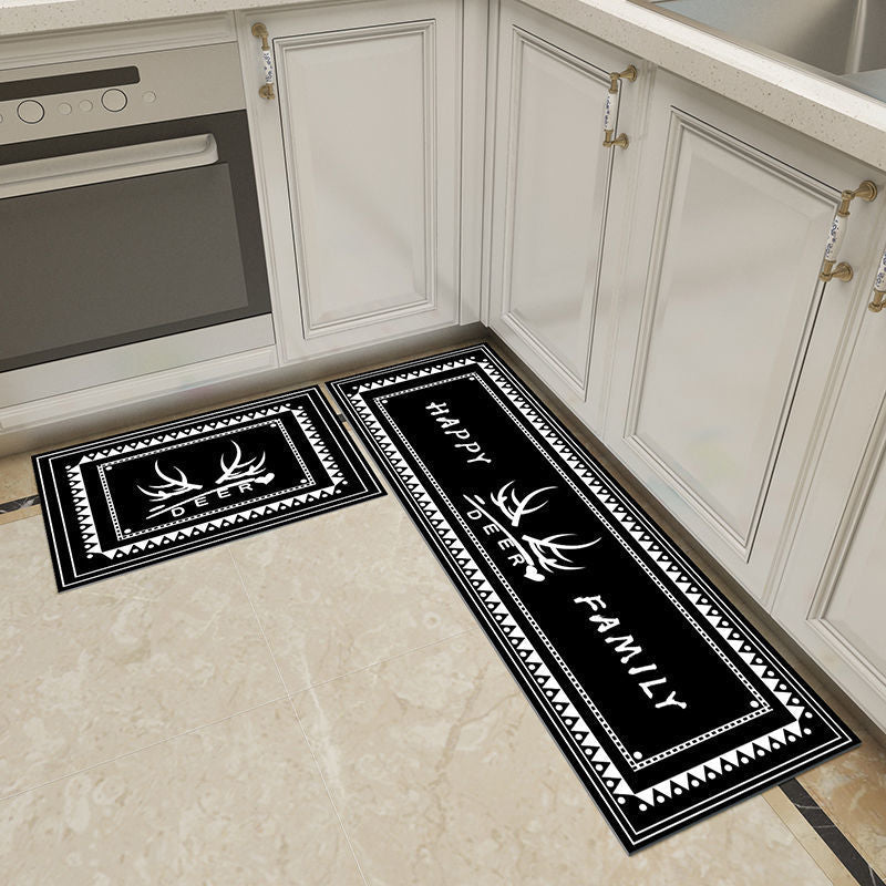 Anti-slip Absorbent Floor Mat For Kitchen And Bathroom Door