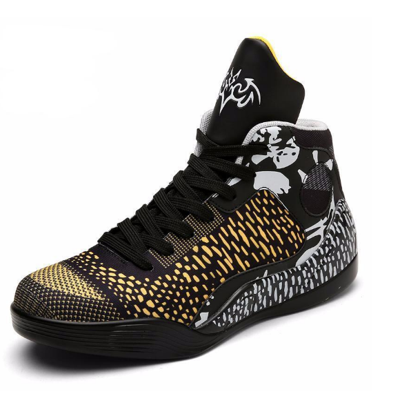 Couple High Top Basketball Shoes - Graffiti Style LadyShow.Store