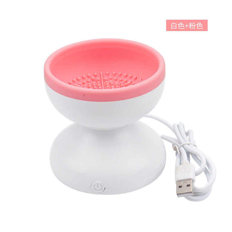 USB Rechargeable Electric Makeup Brush Cleaner LadyShow.Store