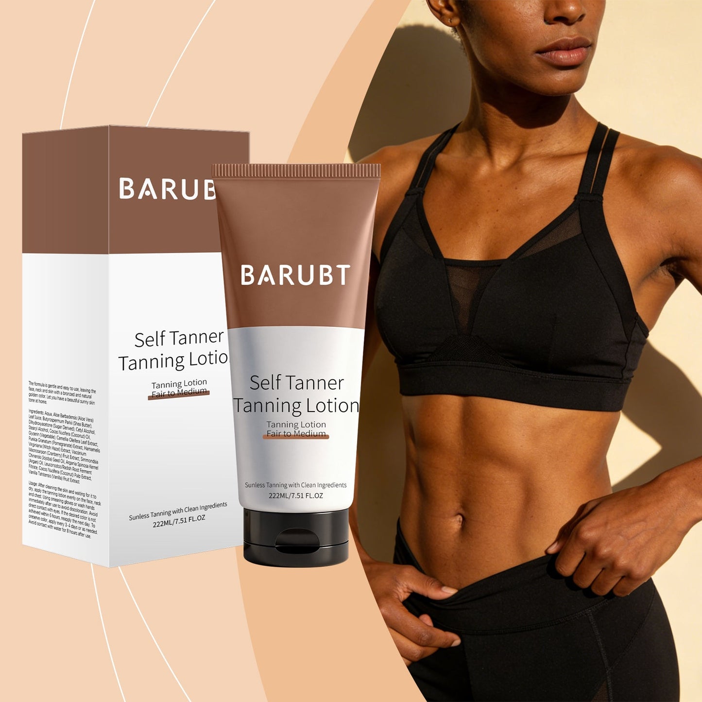 Self-Tanning Lotion Brown