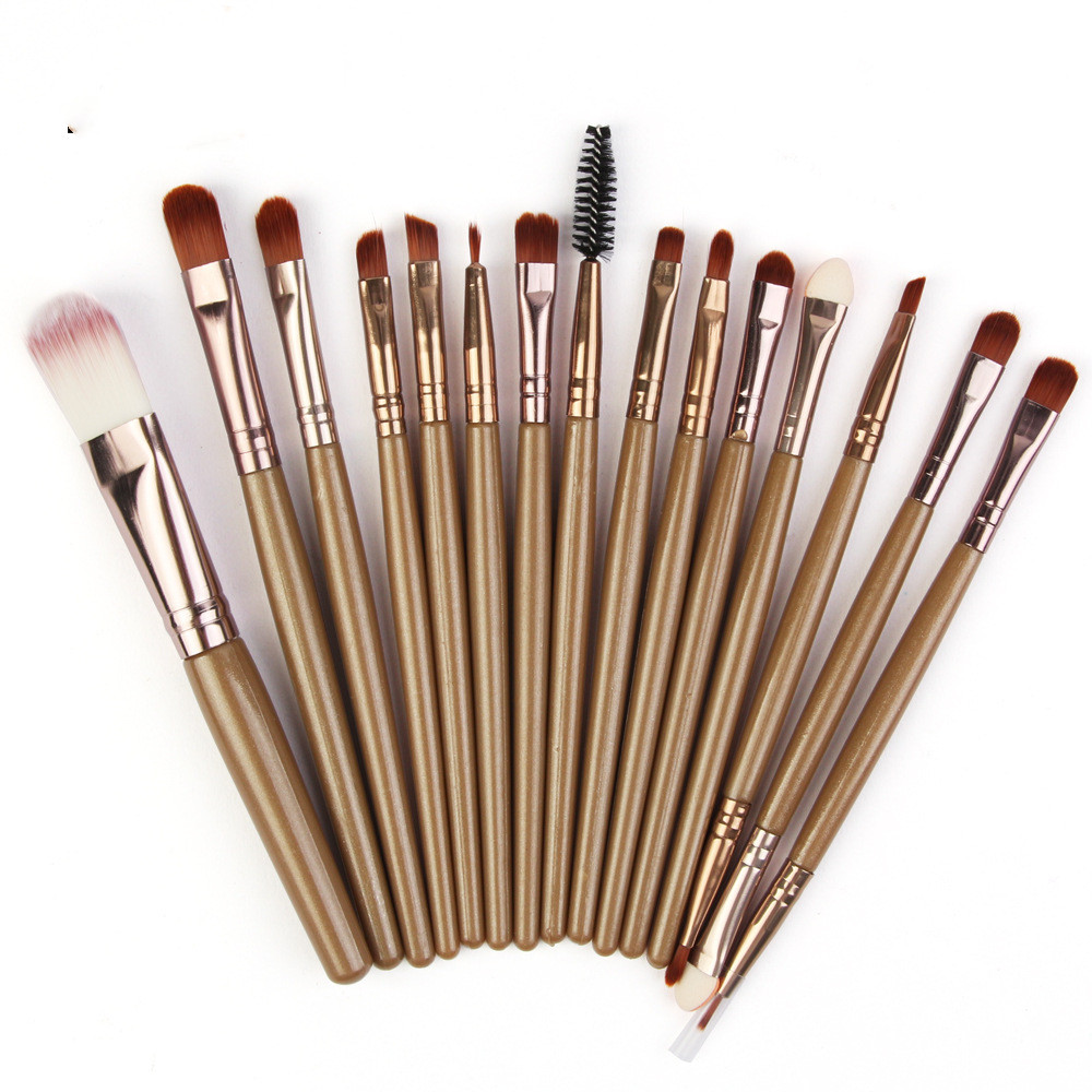 15 Pieces Makeup Brush Set LadyShow.Store