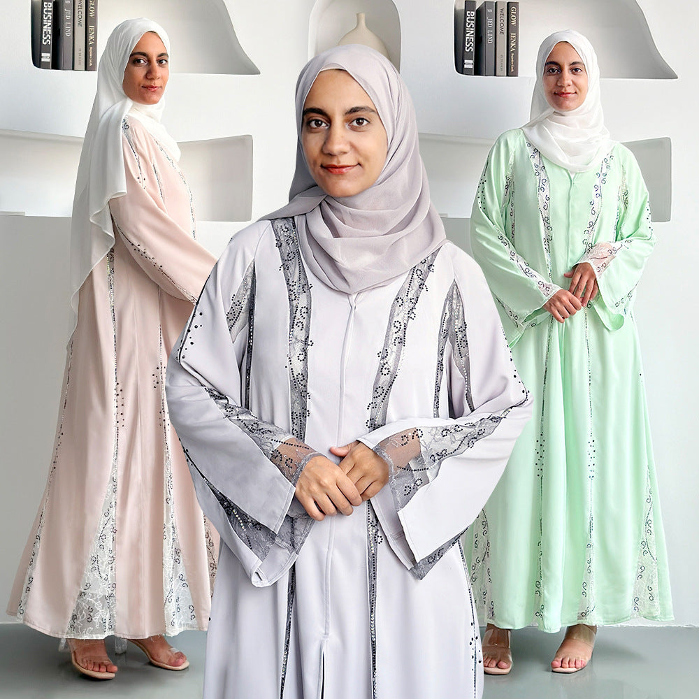 Long Sleeve Women Voile Dress Women NorixaFashion.com