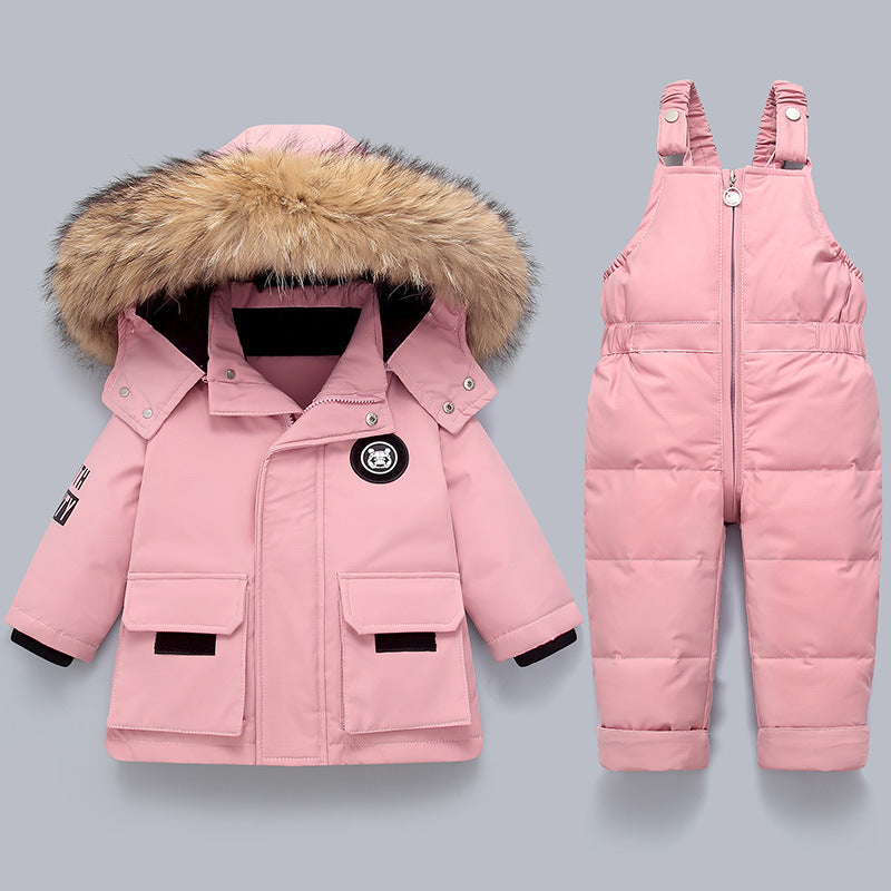 Children's Down Jacket Set for Ages 1-5 (2 Pieces) Pi-Mart