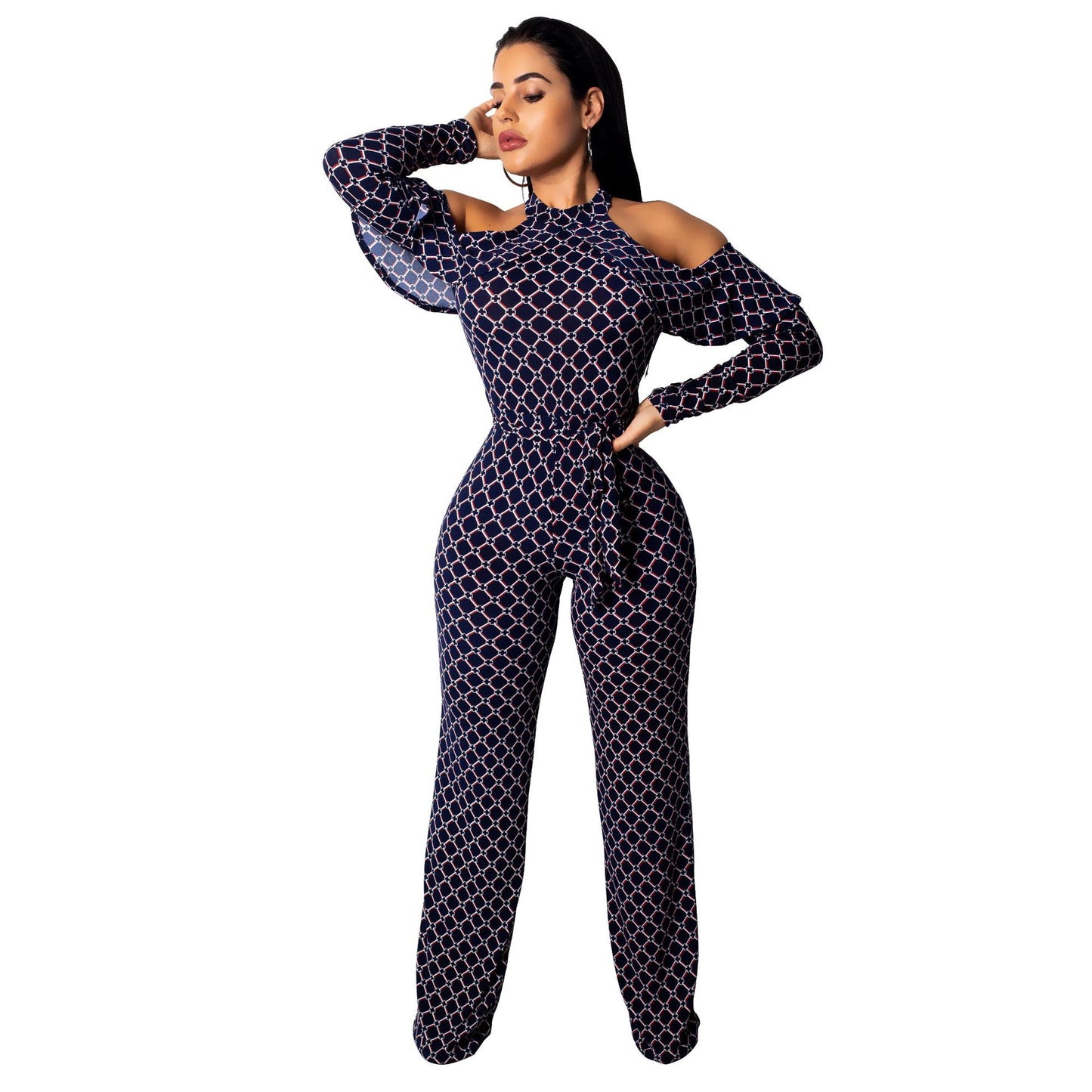 Digital Printed Women's Jumpsuit Pi-Mart